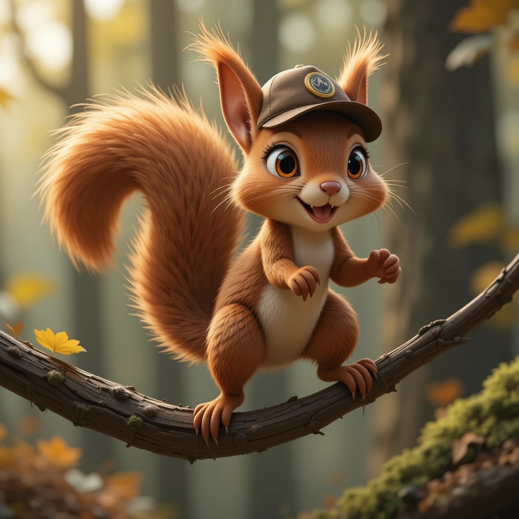 Nutmeg the Squirrel